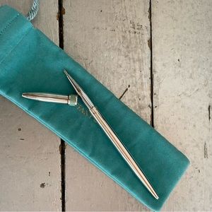 Stunning Tiffany silver purse pen PERFECT HOLIDAY GIFT